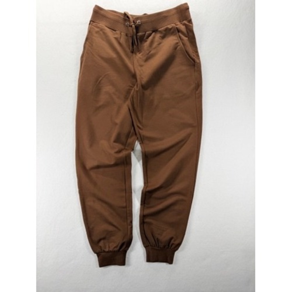 The Drop Grace Supersoft Stretch Joggers Praline Brown NWT XS